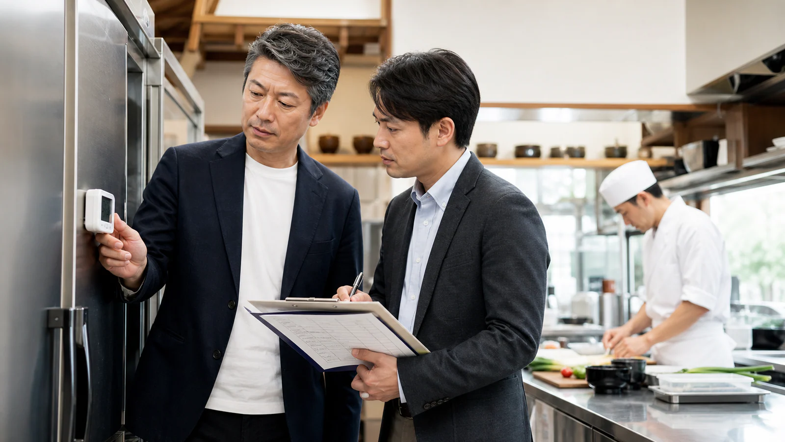 飲食店M&Aの食品衛生DDでHACCP記録と食中毒リスクを確認する担当者
