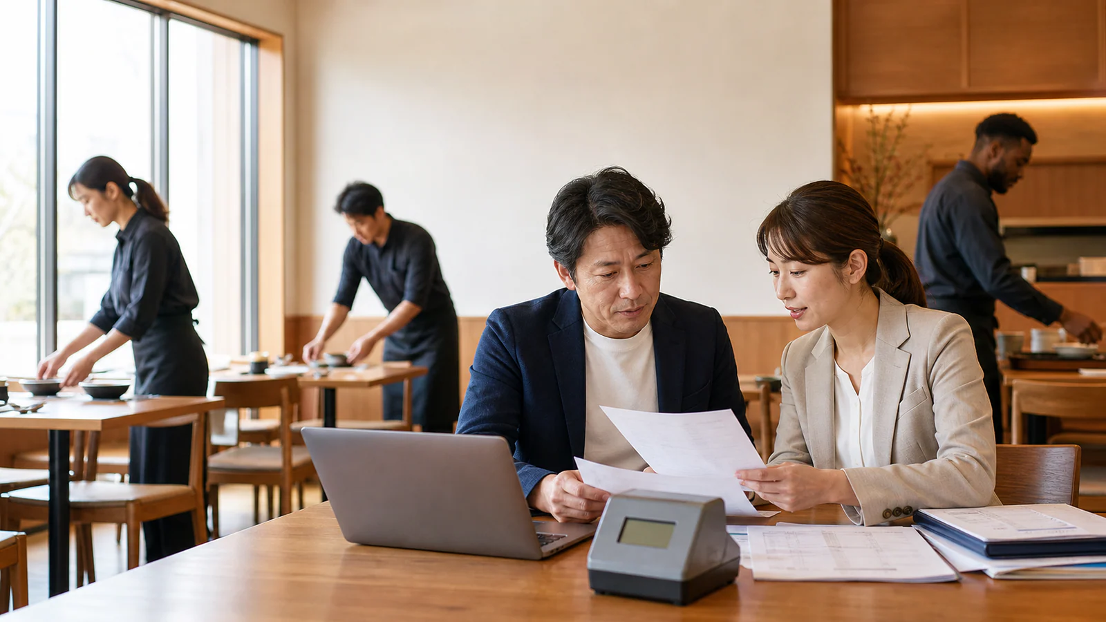 飲食店M&Aの労務DDでシフトと勤怠記録を照合する担当者
